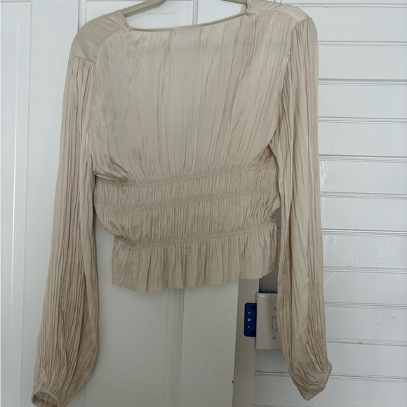 Frame Satin Blouse - Picture 3 of 3